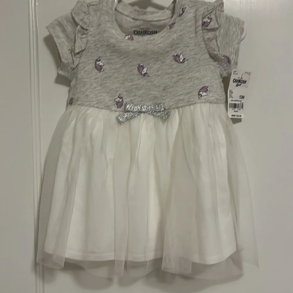OshKosh B’gosh baby girl unicorn dress